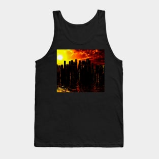 Futuristic City Tank Top